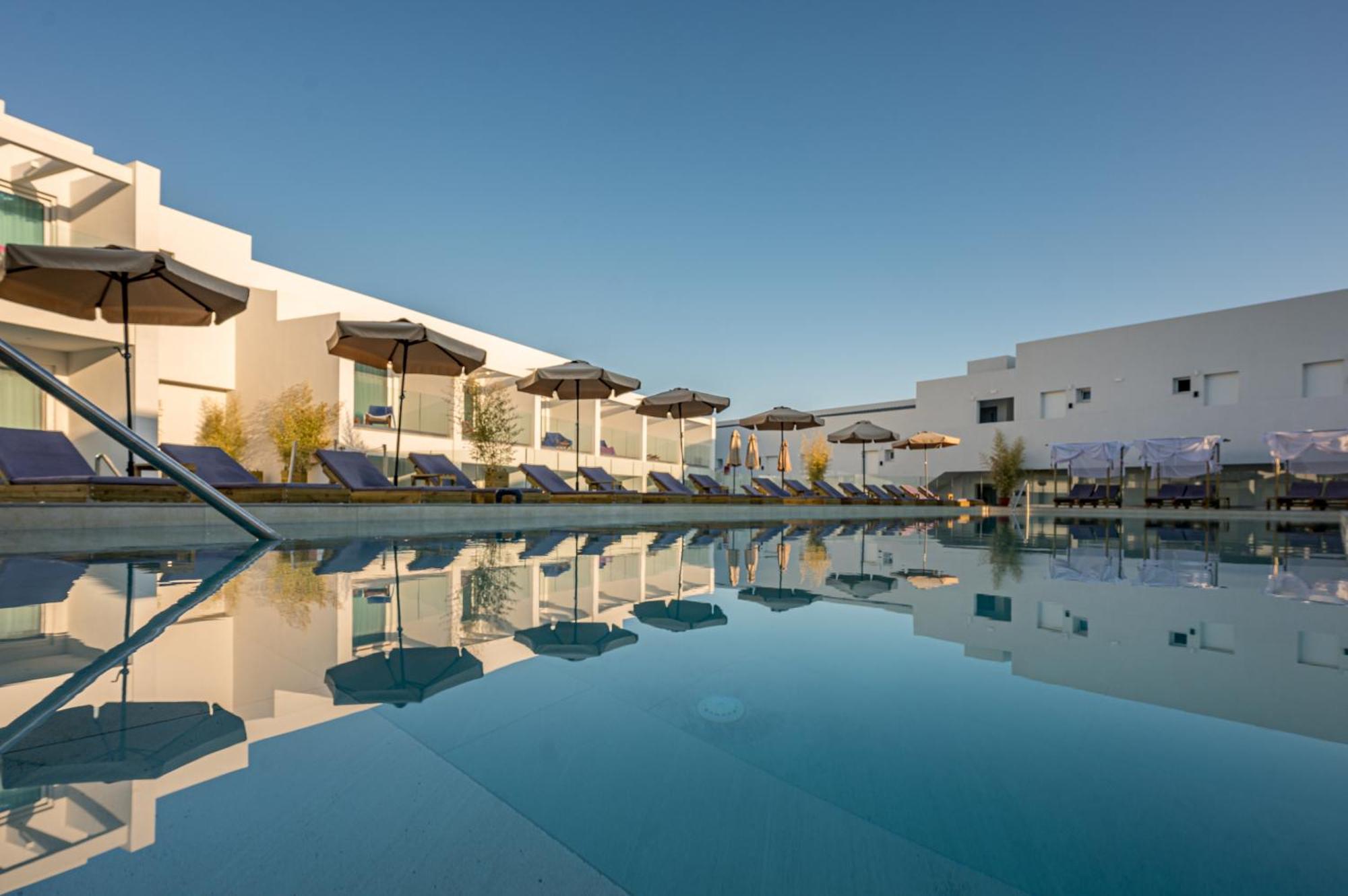 Mirage Bleu Hotel Tragaki Ngoại thất bức ảnh