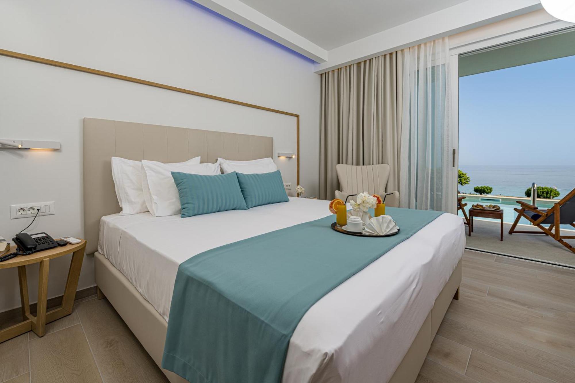 Mirage Bleu Hotel Tragaki Ngoại thất bức ảnh