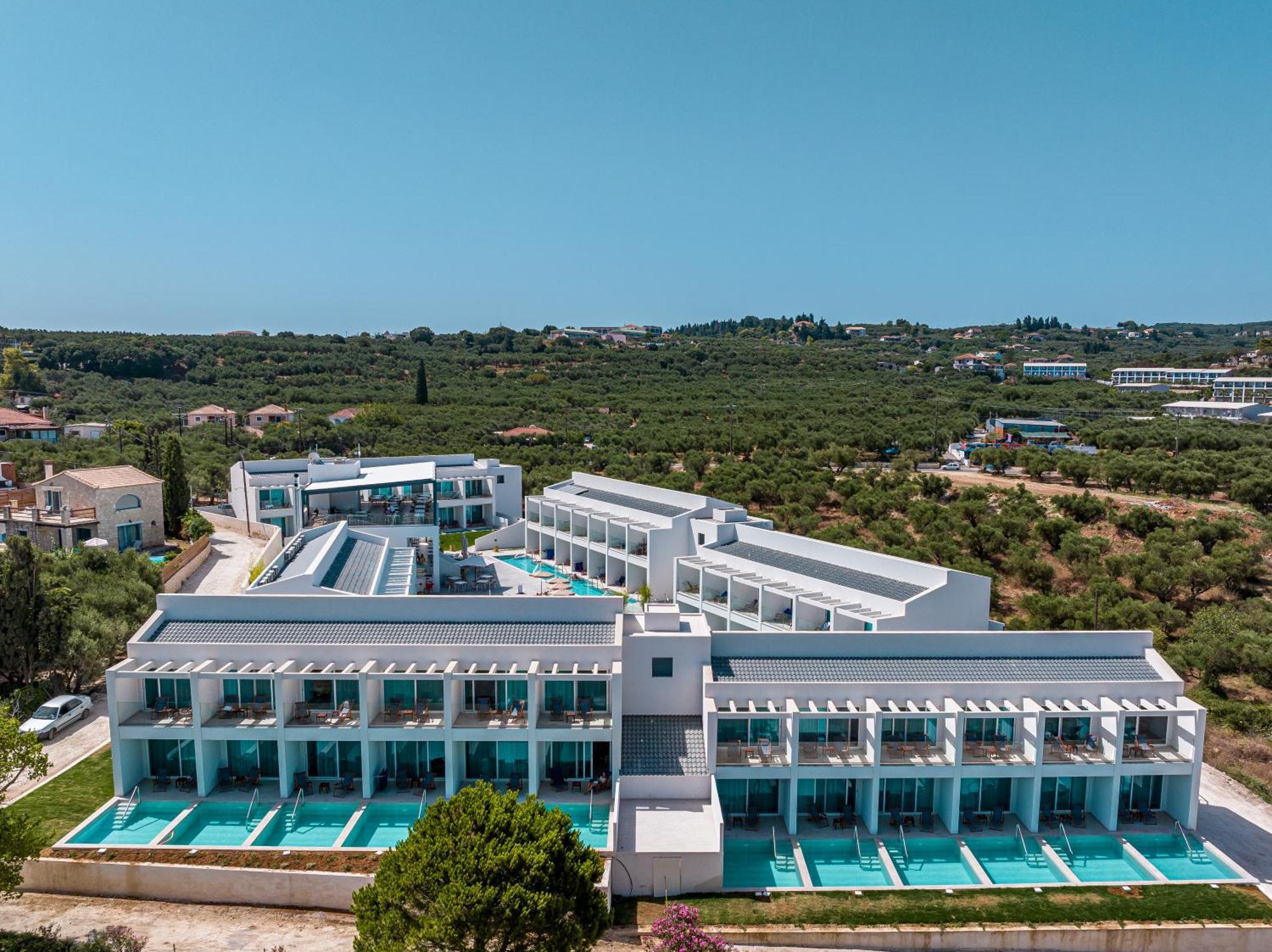 Mirage Bleu Hotel Tragaki Ngoại thất bức ảnh