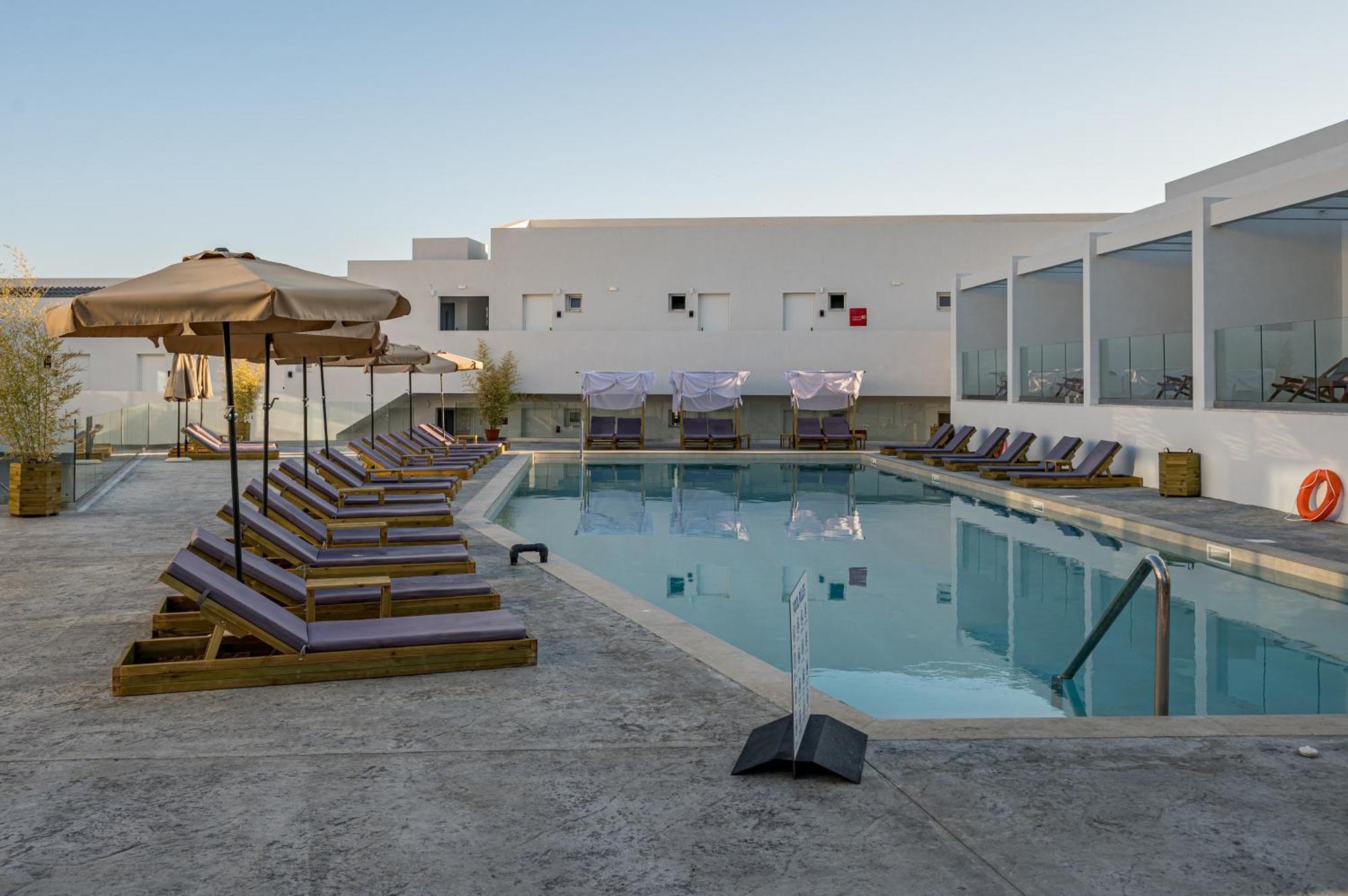 Mirage Bleu Hotel Tragaki Ngoại thất bức ảnh