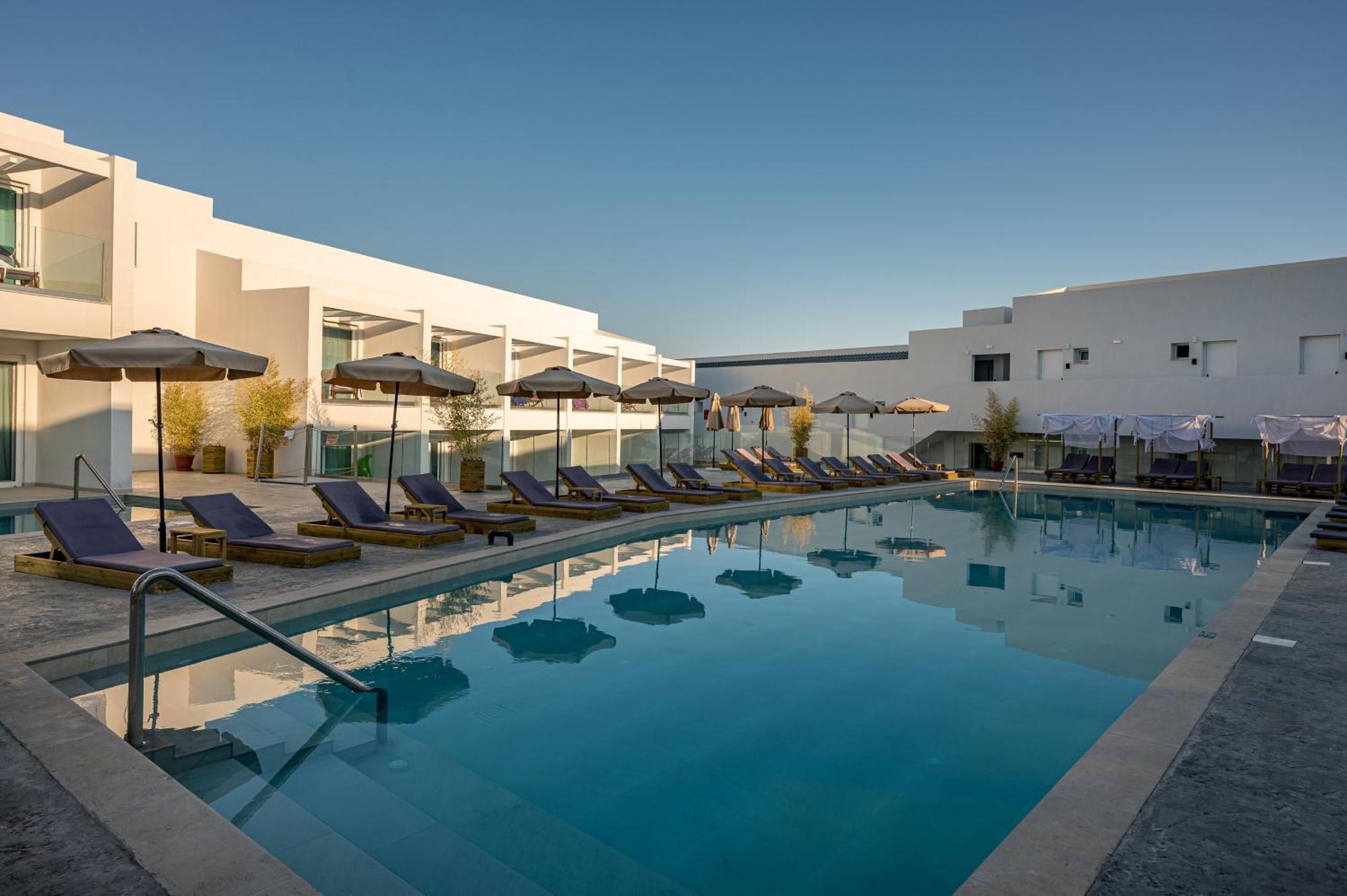 Mirage Bleu Hotel Tragaki Ngoại thất bức ảnh
