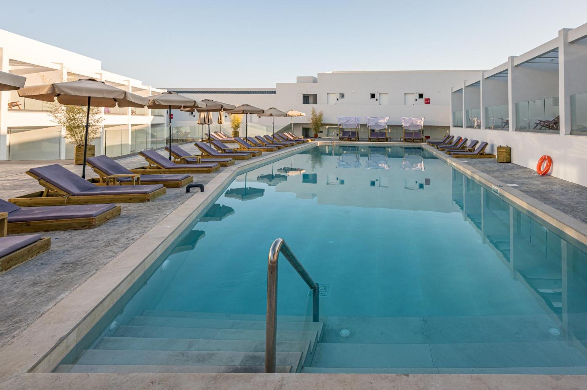 Mirage Bleu Hotel Tragaki Ngoại thất bức ảnh