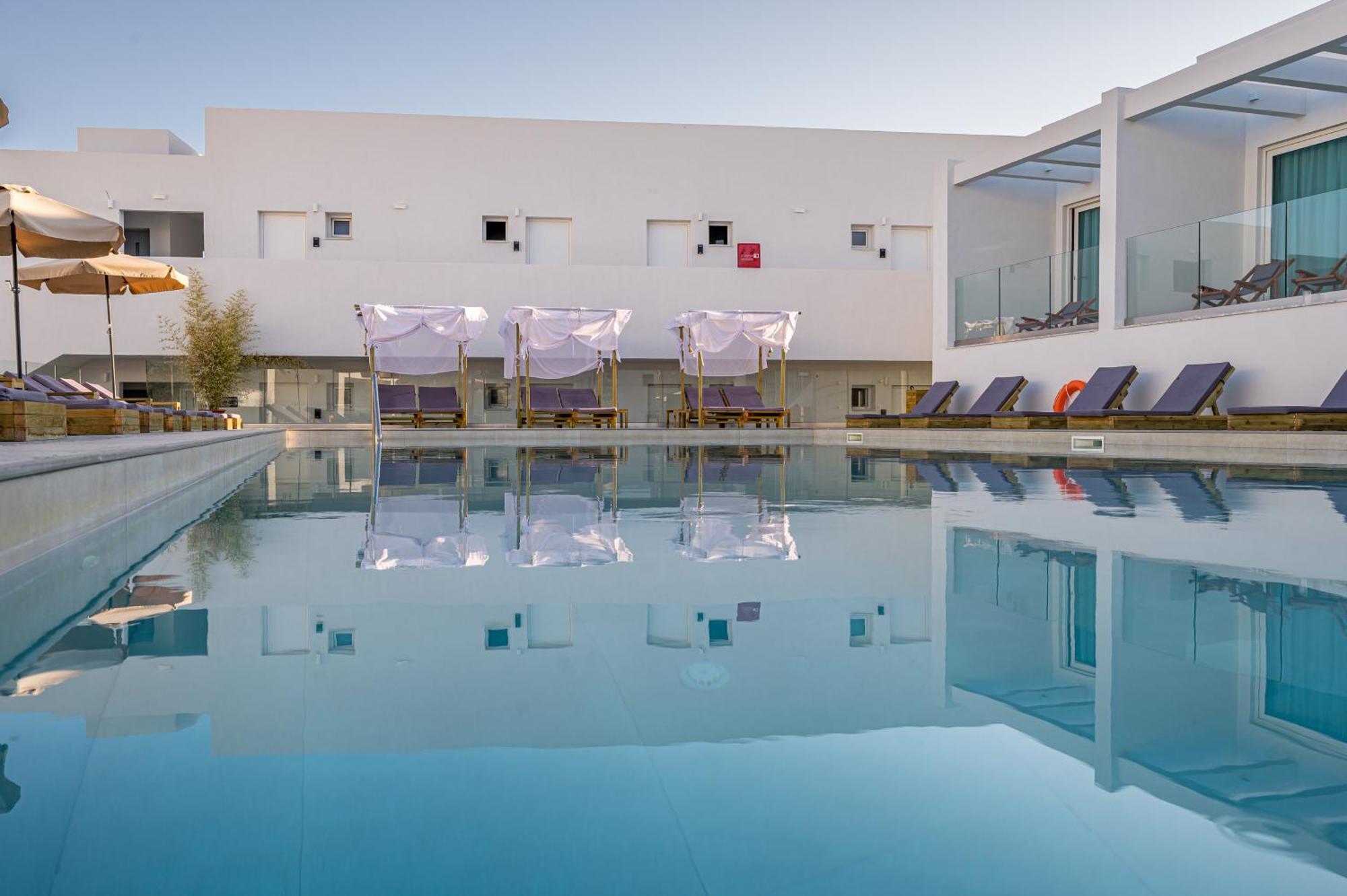 Mirage Bleu Hotel Tragaki Ngoại thất bức ảnh