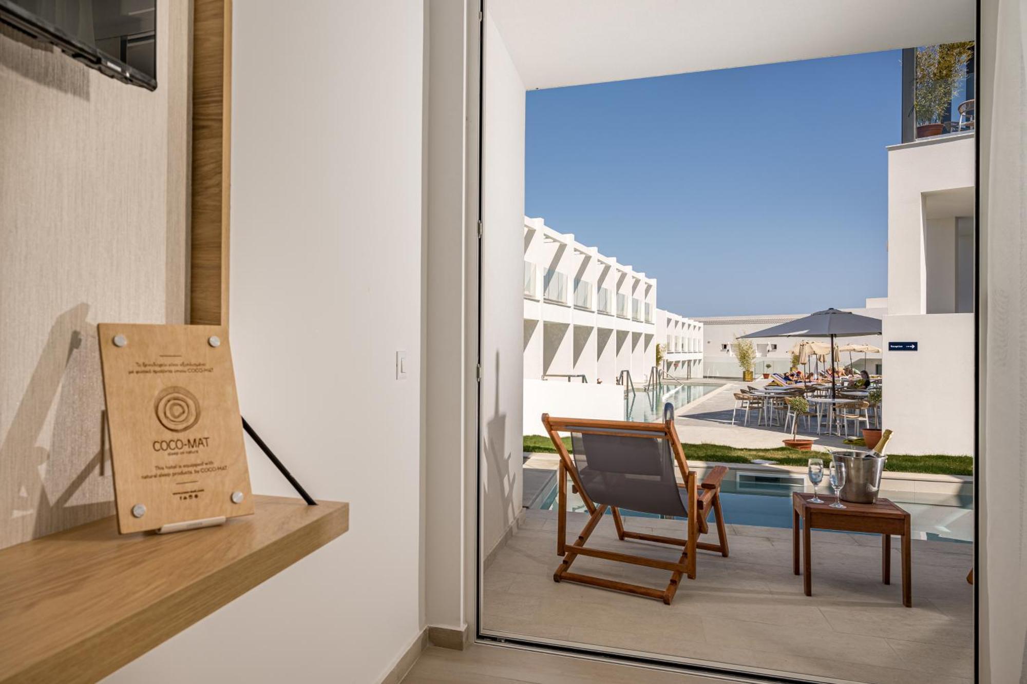 Mirage Bleu Hotel Tragaki Ngoại thất bức ảnh